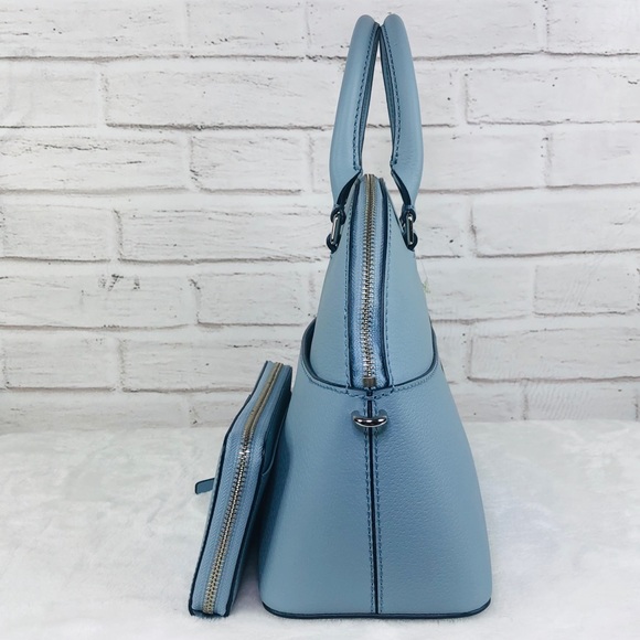 2PCS Kate Spade Carli Groove Street Satchel Wallet - Picture 3 of 8